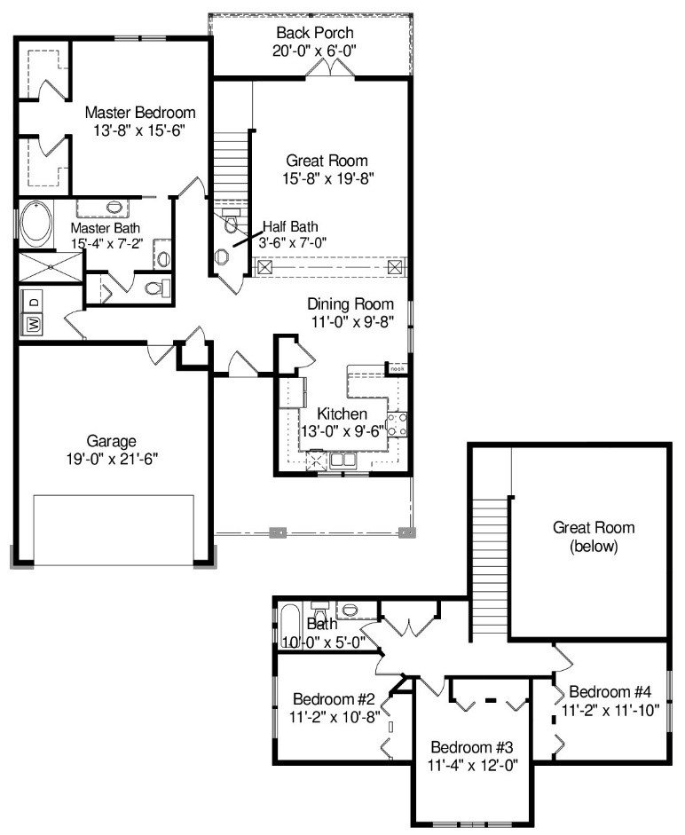 Countryway Town Square Designer Home Floor Plans Norfleet