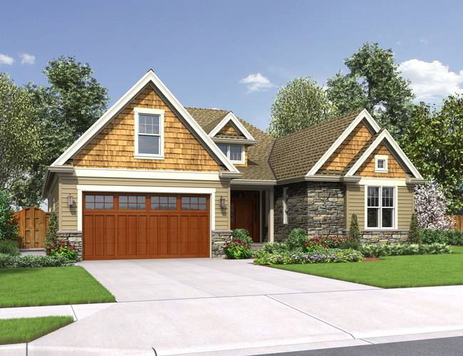 here you can see an example of a custom home that can be built at Woods of Alchrist.