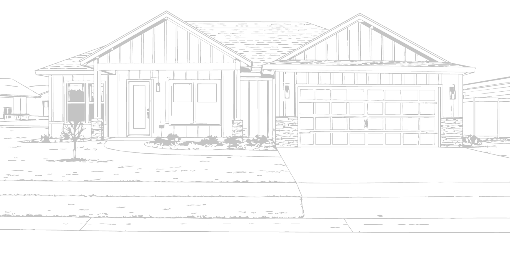Sketch of a house